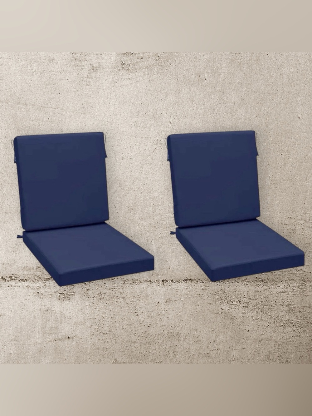 🔥Set Of 2, Outdoor Chair Cushions, One Piece Design, Fade-Resistant, Waterproof